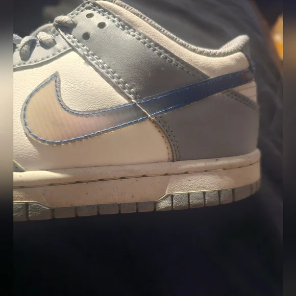 Nike Dunk Low Next Nature Blue Whisper Iridescent (GS) - Picture 5 of 12